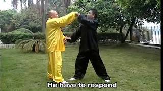 Kung Fu. Self-defense. Tai-Chi Praying mantis fist. 乱接