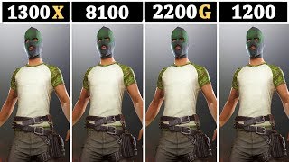 RX 580 4GB | R3 (1200 vs 2200G vs 1300X) vs I3 8100 | Tested 15 Games |