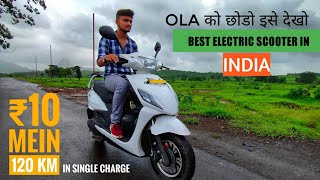 Electric Scooter 60km/h Using 2200W My Own Ownership Review | PURE EV ETRANCE NEO