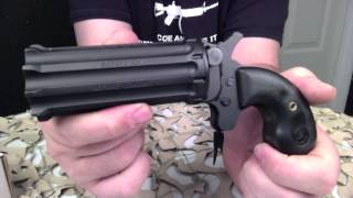 Cobray Derringer Pepperbox 10 Shot 22Mag Pistol Overview - Texas Gun Blog
