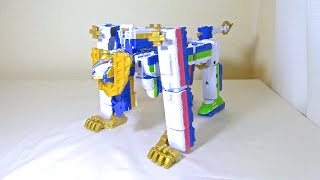 劇場限定4号ロボ!! 烈車戦隊トッキュウジャー 烈車合体シリーズEX 烈車合体 DXサファリガオー レビュー TOQger DX SAFARI GAOH