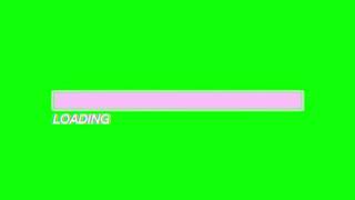Футаж LOADING //Футаж на ЗЕЛЁНОМ ФОНЕ