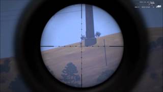 Arma 3- 2 km sniper headshot tutorial/ English and Türkçe