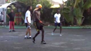 Bob Marley sons playing street soccer (These guys can play!)