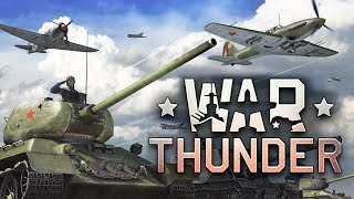 War Thunder - Самолеты vs Танки (Первый Взгляд)