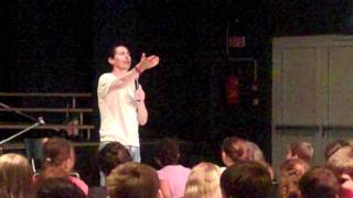Niall de Burca, Irish Story Teller Visits AIS
