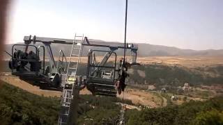 Ropeway in Jermik (Armenia)
