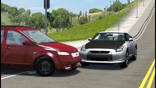 Realistic Crashes Compilation 4 - BeamNG. Drive