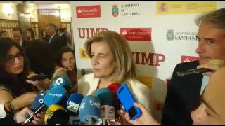 DECLARACIONES MINISTRA EMPLEO JUBILACION POLICIA LOCAL- SANTANDER 20 JULIO 2016