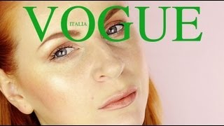 Minimal GLOWING makeup inspired by VOGUE ITALIA