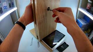 Как установить в дверь видеоглазок Rollup iHome 4