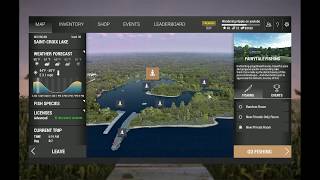 Fishing Planet- Trout in Michigan (How to Stop and Go)