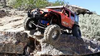 #41 Axial SCX-10 Wrangler Ultimate Unlimited JK Hitting the Trails