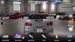 CSR 2 / Nissan C-WEST Skyline GT-R tune and shift partner