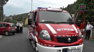 Nowe wozy strażackie w Gminie Brzostek VII 2017