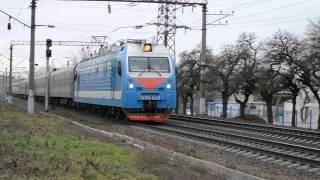 ЭП1М-628 с поездом №433 Ростов-на-Дону — Москва