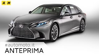 Nuova Lexus LS 2017, Classe S a colpi di manga e katana | Anteprima