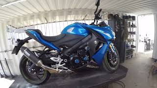 SUZUKI GSX- 1000 F ADAPTAÇÃO DE PONTEIRA LEO VINCE MOTO DA PROCTON