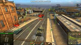 World of Tanks bug på mapen: Hamn del 1/2