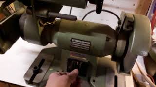 Столярные станки. Швейцарский заточный станок для стамесок ISELI. Stechbeitelschleifmaschine ISELI