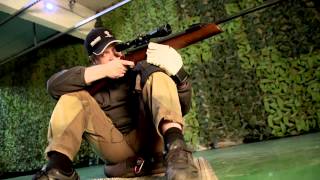 Russian Airgun TV. Стрелковый тест винтовка Diana 54 Air King в исполнении Сергея Сурикова.