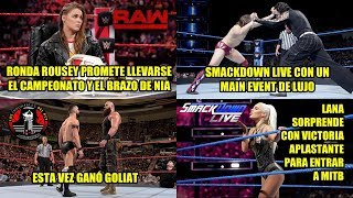 RAW Y SMACKDOWN LIVE 21 Y 22 DE MAYO 2018 - DOBLE ANÁLISIS PICANTE