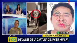 Eyvi Ágreda: ¿Cómo actuó la PNP para capturar en tiempo récord a presunto agresor?