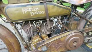 Original paint 1918 Harley Motorcycle