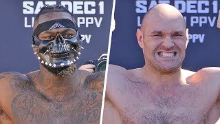 Deontay Wilder vs. Tyson Fury | WEIGH IN & FINAL FACE OFF