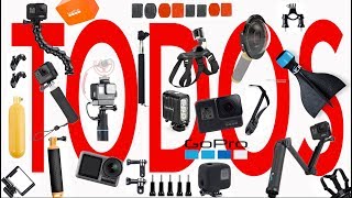 ?TODOS los ACCESORIOS GoPro explicados!!!! (Los raros también)