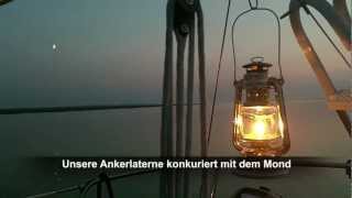 Vor Anker im Watt übernachten  (Sturgeon 22)