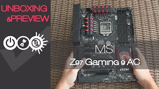 MSI Z97 Gaming 9 AC Unboxing & Preview