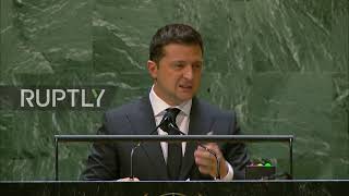 'This is the price of reform' - Zelensky addresses UNGA on his aide's apparent assassination attempt