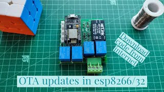 OTA Updates on ESP8266 and ESP32 | Home Automation Board with OTA Updates | Over The Air #arduino