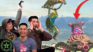 Can You Jump From One Guardian To Another In Zelda? - Challenge Accepted