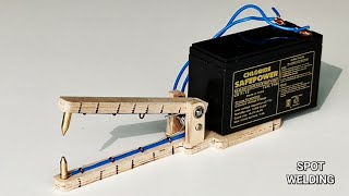 Making Spot Welding Machine Using Battery
