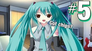 Hatsune Miku Waifu Game - Ep 5 - SHE CAN SPEAK!