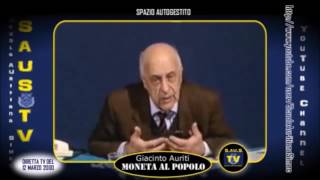 'Crollo demografico italiano' spiegazione del prof. Giacinto Auriti
