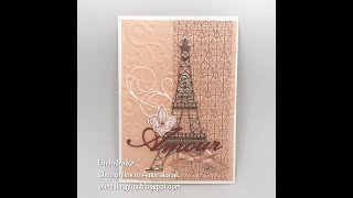 Introducing the Parisian Blossoms Suite of products from Stampin' Up!