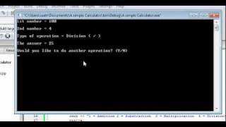 How to Make a Simple Calculator Using C++ Programming Language