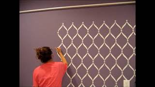 Rose'sRoom: Stenciling my wall