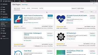 How to access debug data using the Health Check WordPress Plugin