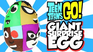 TEEN TITANS GO! Play Doh Surprise Egg with Raven, Robin, Cyborg + Beast Boy & Blind Bag Surprises
