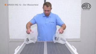 Эпоксидная затирка ARDEX RG 12 1 6   Die feine Epoxifuge unter Wasser