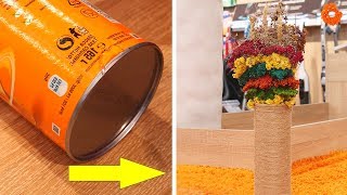 DIY ? ЧТО МОЖНО СДЕЛАТЬ ИЗ БАНОЧКИ ОТ ЧИПСОВ? | COMFY