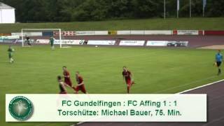 FC Gundelfingen - FC Affing, Quali für die Bayernliga