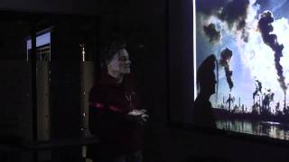 David Jubb giving a talk at Forskningsparken UiO, Oslo, Norway