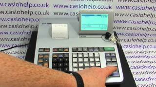 Casio SE-S400 / SE-S800 Cash Register E035 ERROR MESSAGE / How To Clear E035 Error