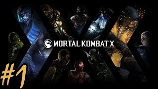 Прохождение Mortal Kombat X #1 Johnny Cage/Джонни Кейдж