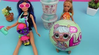 LOL Sürpriz Bebek NUM NOMS Hediyeli Barbie Kardeşler Challenge Farklı Bulan Kazanır Bidünya Oyuncak